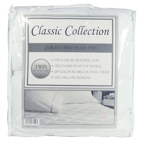 Monarch Brands Classic Mattress Pad - Twin XL PNP-MP-CL-TWXL
